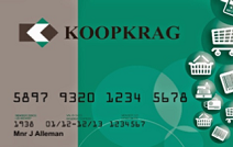 Koop Krag Rewards Card